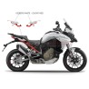 Undertail decals set - Ducati Multistrada V4 / V4S iceberg white