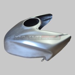 Couvercle de réservoir en carbone effet aluminium brossé - Ducati Panigale V4 / V4S & Streetfighter V4 / V4S