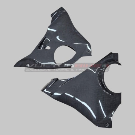 Carbon fiber lower fairings for Ducati Panigale V4 / V4S
