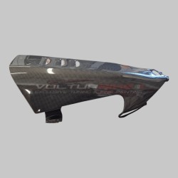 Extension de carénages inférieure en fibre de carbone pour échappement racing - Ducati Panigale V4 / V4S