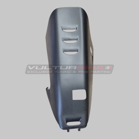 Extensión de carenados inferior de fibra de carbono para escape de carreras - Ducati Panigale V4 / V4S
