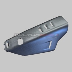 Extension de carénages inférieure en fibre de carbone pour échappement racing - Ducati Panigale V4 / V4S
