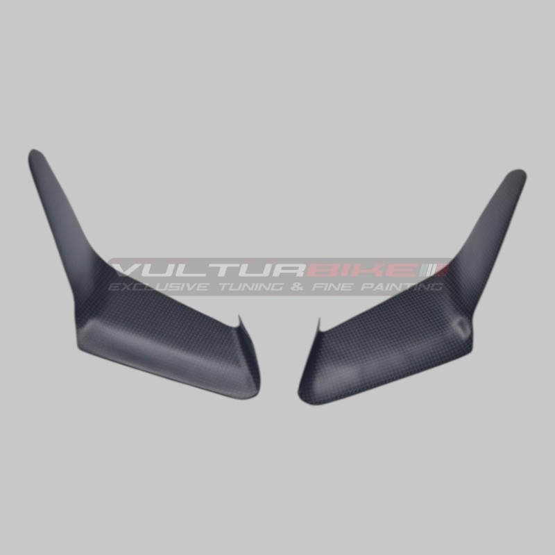 Carbon fiber cover for fairings under the headlight - Ducati Panigale 2020 / 2024