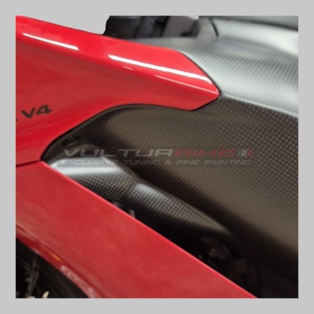 Fianchetti estrattori carene in carbonio per Ducati Panigale V4 / V4S