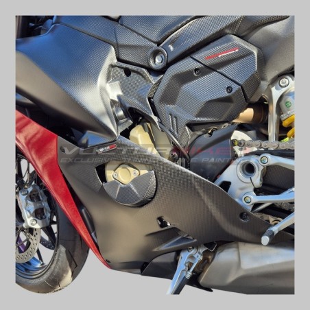 Paneles laterales de carenados de carbono para Ducati Panigale V4 / V4S