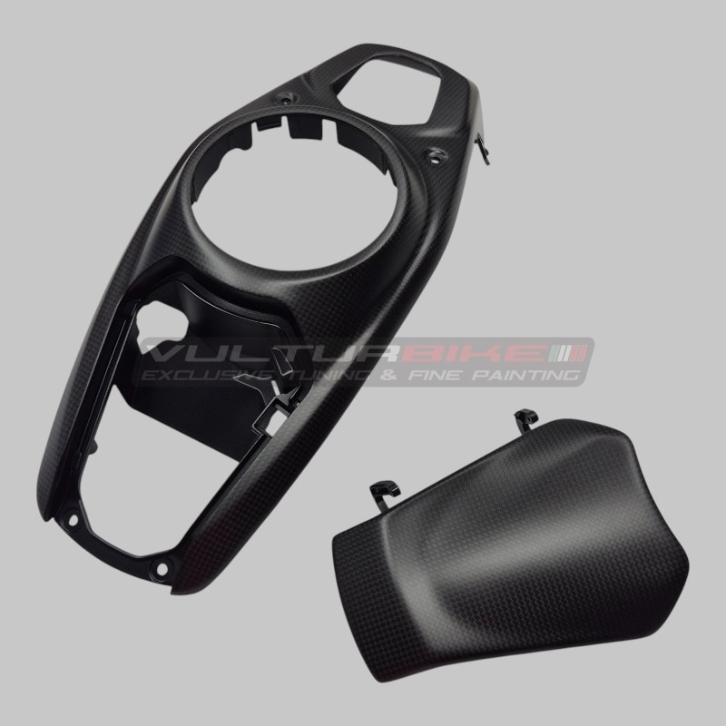 Cover in carbonio per vano portaoggetti Ducati Multistrada V4 2021 - 2024