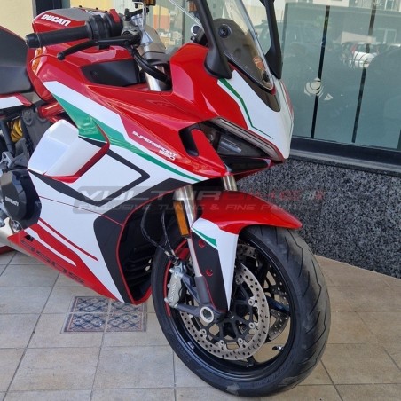 Komplettes Aufkleber-Set im dreifarbigen Design - Ducati Supersport 950