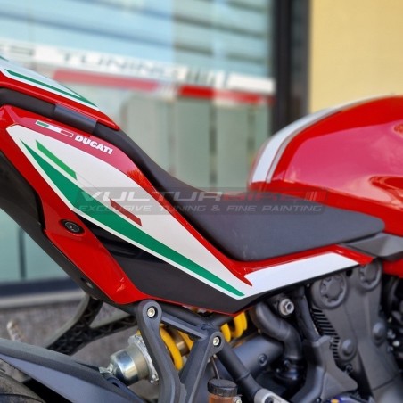 Kit completo de pegatinas de diseño tricolor - Ducati Supersport 950