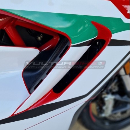 Komplettes Aufkleber-Set im dreifarbigen Design - Ducati Supersport 950
