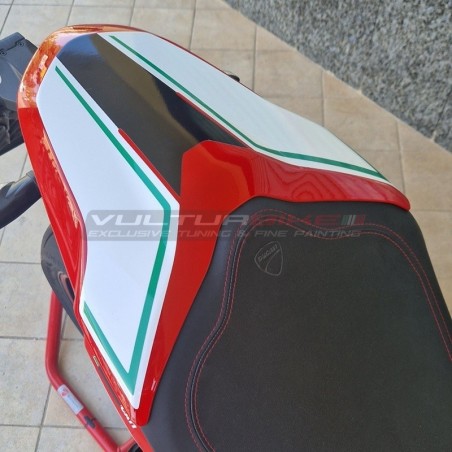 Heckaufkleber im dreifarbigen Design - Ducati Supersport 950