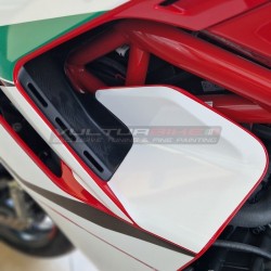 Kit autocollants latéraux design tricolore carénages - Ducati Supersport 950