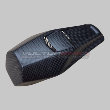 Tampone sella Evolution in carbonio - Ducati Panigale e Streetfighter V4 / V4S
