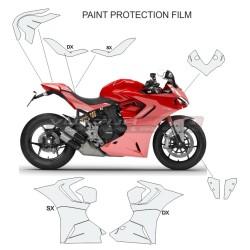 Film protecteur auto-cicatrisant - Ducati Supersport 950