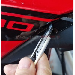 Kit de pegatinas carenados laterales - Ducati Multistrada 1200 / 1200S año 2010 / 2014