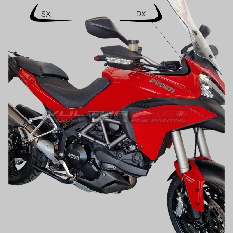 Profili adesivi per cupolino - Ducati Multistrada 1200 / 1200S