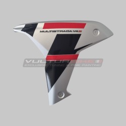 Juego de pegatinas rojo negro para paneles laterales - Ducati Multistrada V4S