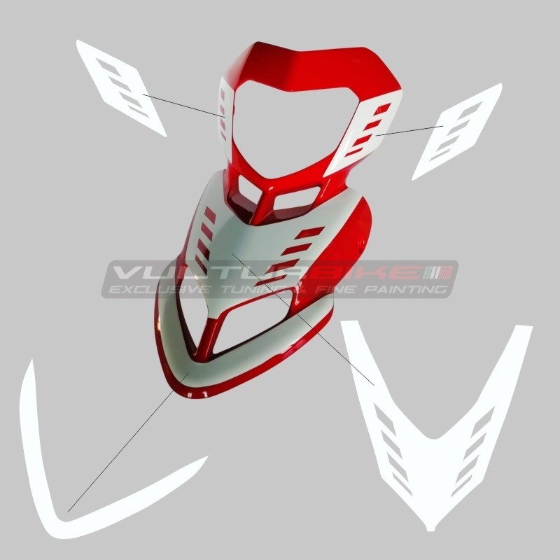 Customisable Windshield Sticker Set - Ducati Hypermotard 796 / 1100