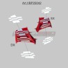 Stickers à damier pour cornes - Ducati Panigale V4 / V4S