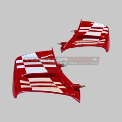 Adesivi a scacchi per alette - Ducati Panigale V4 / V4S