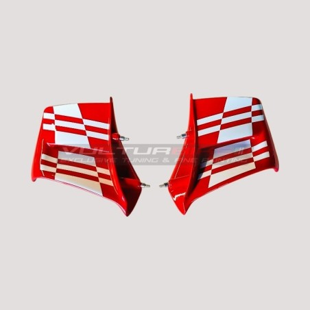 Pegatinas a cuadros para tacos - Ducati Panigale V4 / V4S