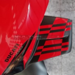 Adesivi a scacchi per alette - Ducati Panigale V4 / V4S