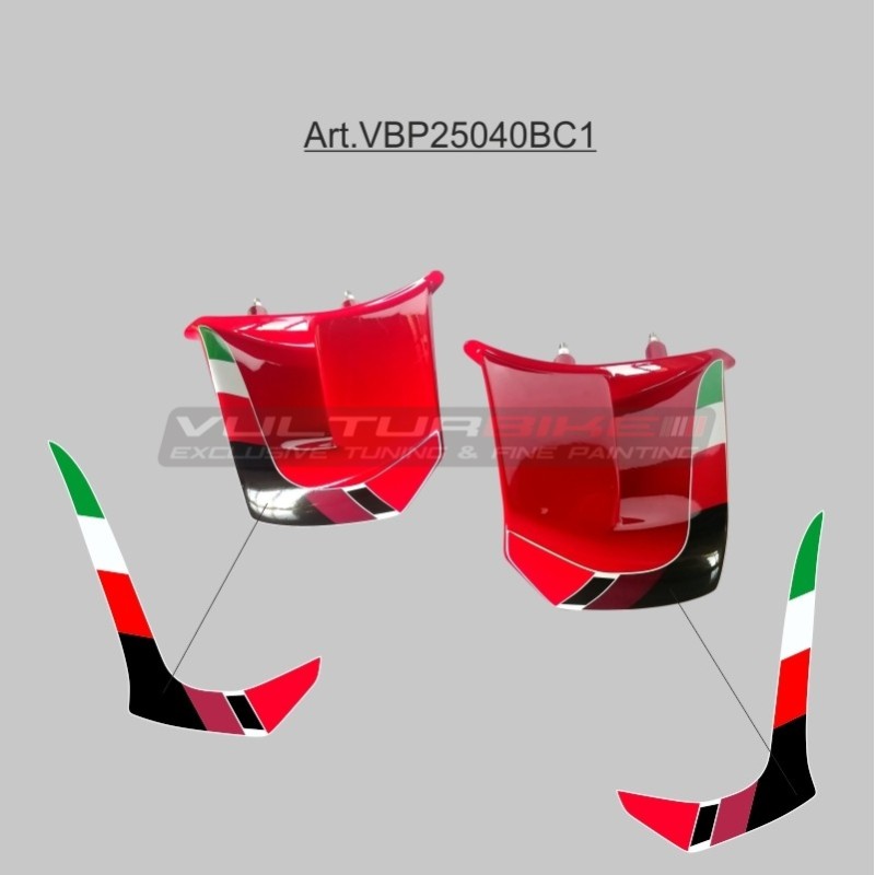 Drapeaux à ailettes longues - Ducati Panigale V4 / V4S