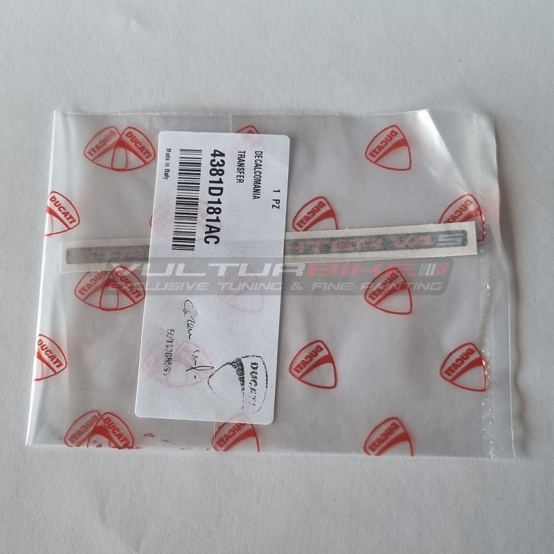 Original Ducati Lower Side Fairing Sticker - Ducati Streetfighter V4S