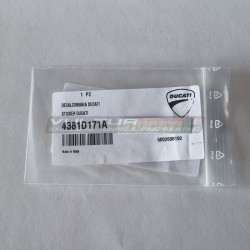 Original Ducati white sticker - Ducati Streetfighter V4 / V4S