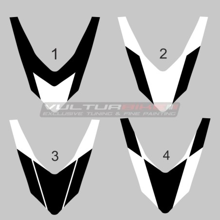 Set adesivi per cupolino - Ducati Hypermotard 796 / 1100