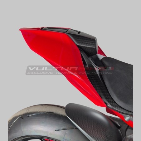 Tampone sella Evolution in carbonio - Ducati Panigale e Streetfighter V4 / V4S