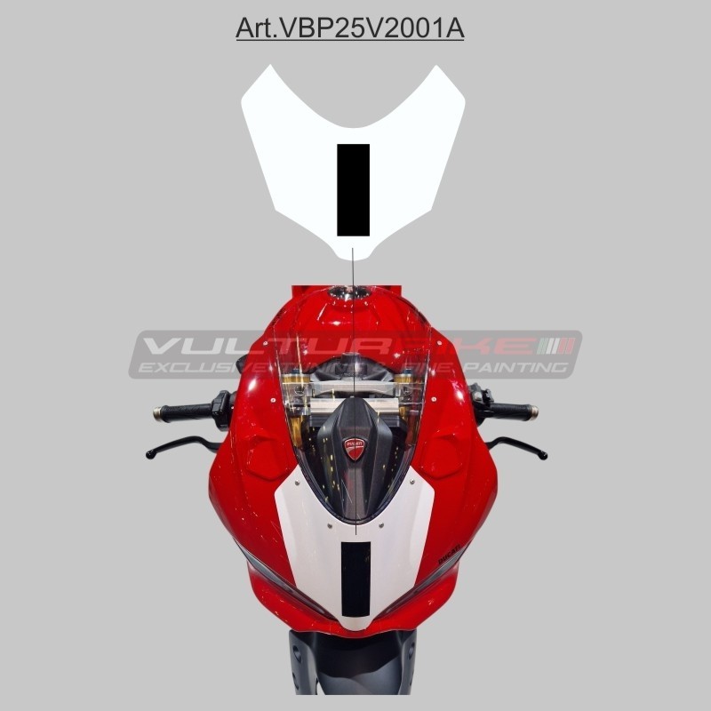 Plaque d’immatriculation pour bulle - Ducati Panigale V2