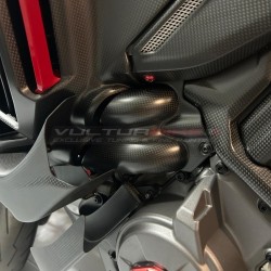 Carbon-Schutz für Wasserpumpenschläuche - Ducati Multistrada V4 / V4S / Pikes Peak / RS