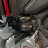 Protección de carbono para mangueras de bombas de agua - Ducati Multistrada V4 / V4S / Pikes Peak / RS