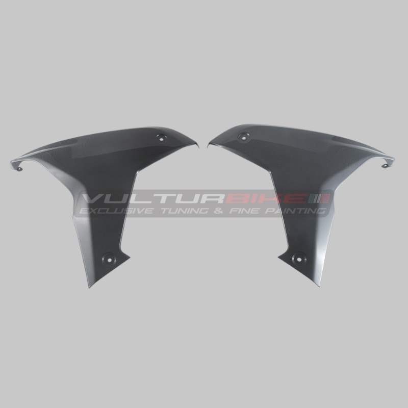 Panneaux latéraux en carbone - Ducati Multistrada V4 / V4S / V4RS / Pikes Peak