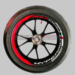 Juego de pegatinas para ruedas de motocicleta - Ducati Hypermotard