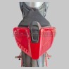 Elongated carbon seat pad - Ducati Panigale and Streetfighter V4 / V4S