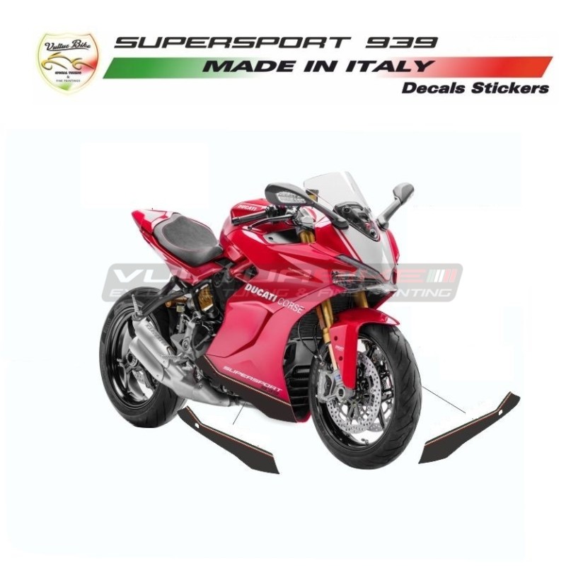Autocollants à bande latérale - Ducati Supersport 939