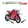Seitenbandaufkleber - Ducati Supersport 939