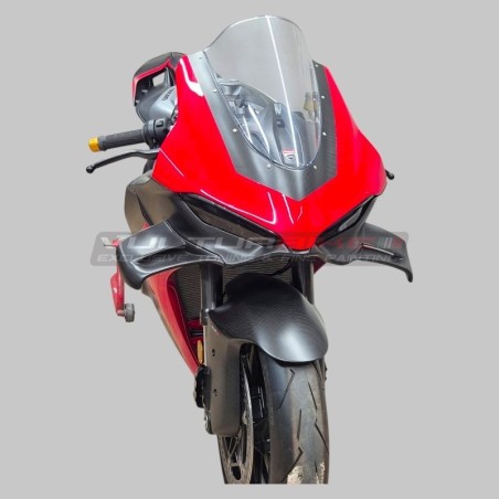 Parabrisas de fibra de carbono pintado para Ducati Panigale V4