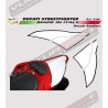Autocollant spécial numéro personnalisable pour codon - Ducati Streetfighter 