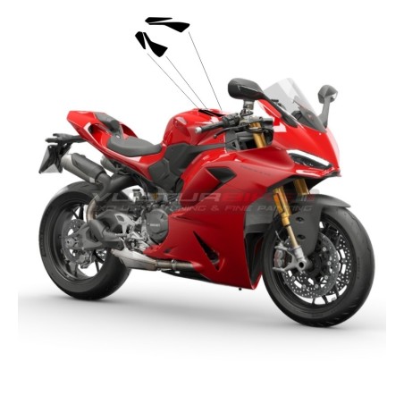 Sticker set for battery cover - Ducati Panigale / Streetfighter V2