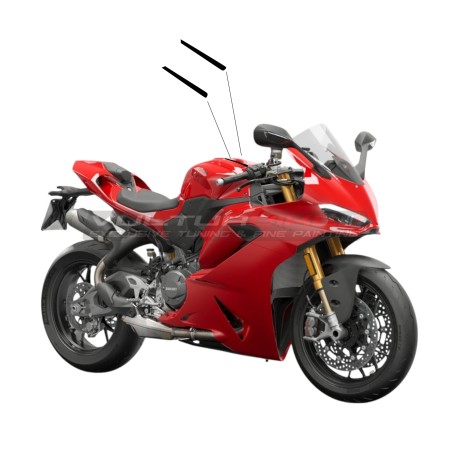 Tiras decorativas para la tapa de la batería - Ducati Panigale / Streetfighter V2