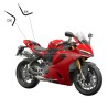 Profilés adhésifs colorés pour queue - Ducati Panigale / Streetfighter V2