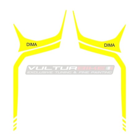 Perfiles adhesivos de colores para la cola - Ducati Panigale / Streetfighter V2