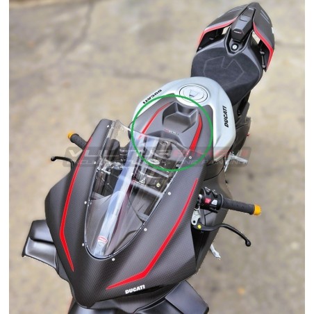 Customizable adhesive strips for battery cover - Ducati Panigale V4 / V4 S