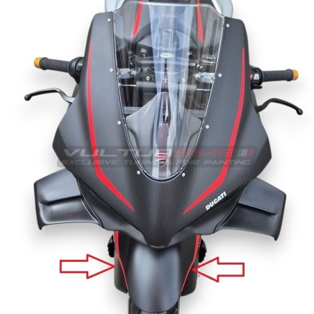 Front fender trim strips - Ducati Panigale V4 / V4S