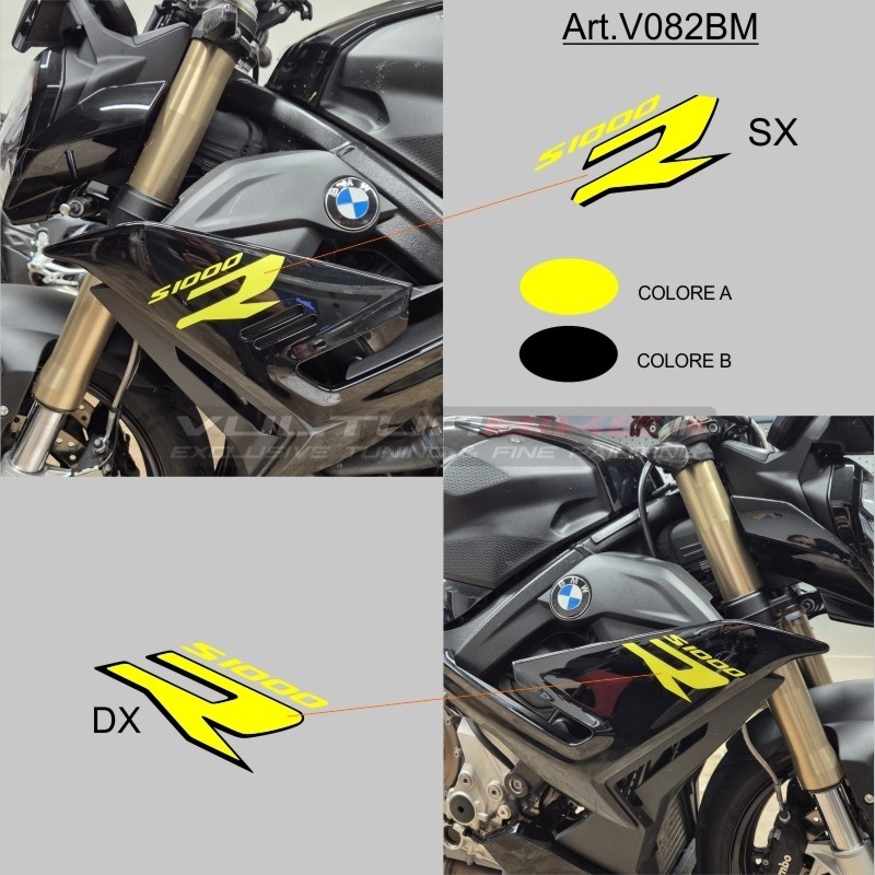 Coppia di adesivi per fiancate - BMW S1000R