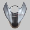 Brushed aluminium effect fuel tank cover with carbon strip - Ducati Panigale / Streetfighter V4 / V4S
