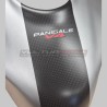 Couvercle de réservoir de carburant effet aluminium brossé avec bande de carbone - Ducati Panigale / Streetfighter V4 / V4S