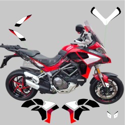 Dekoratives Aufkleber-Set für Ducati Multistrada 1260